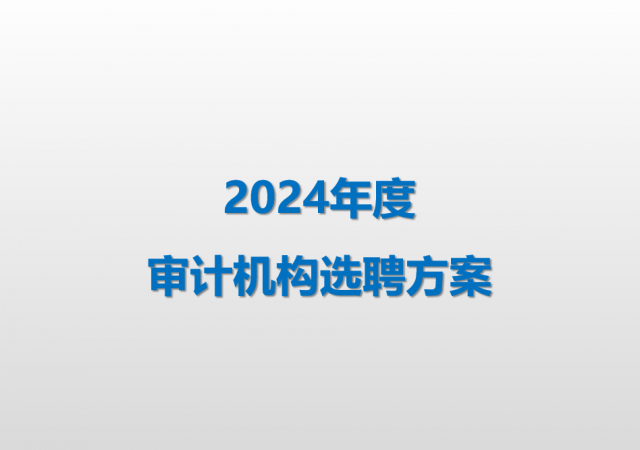 bb电子官网登录技术2024年度审计机构选聘方案